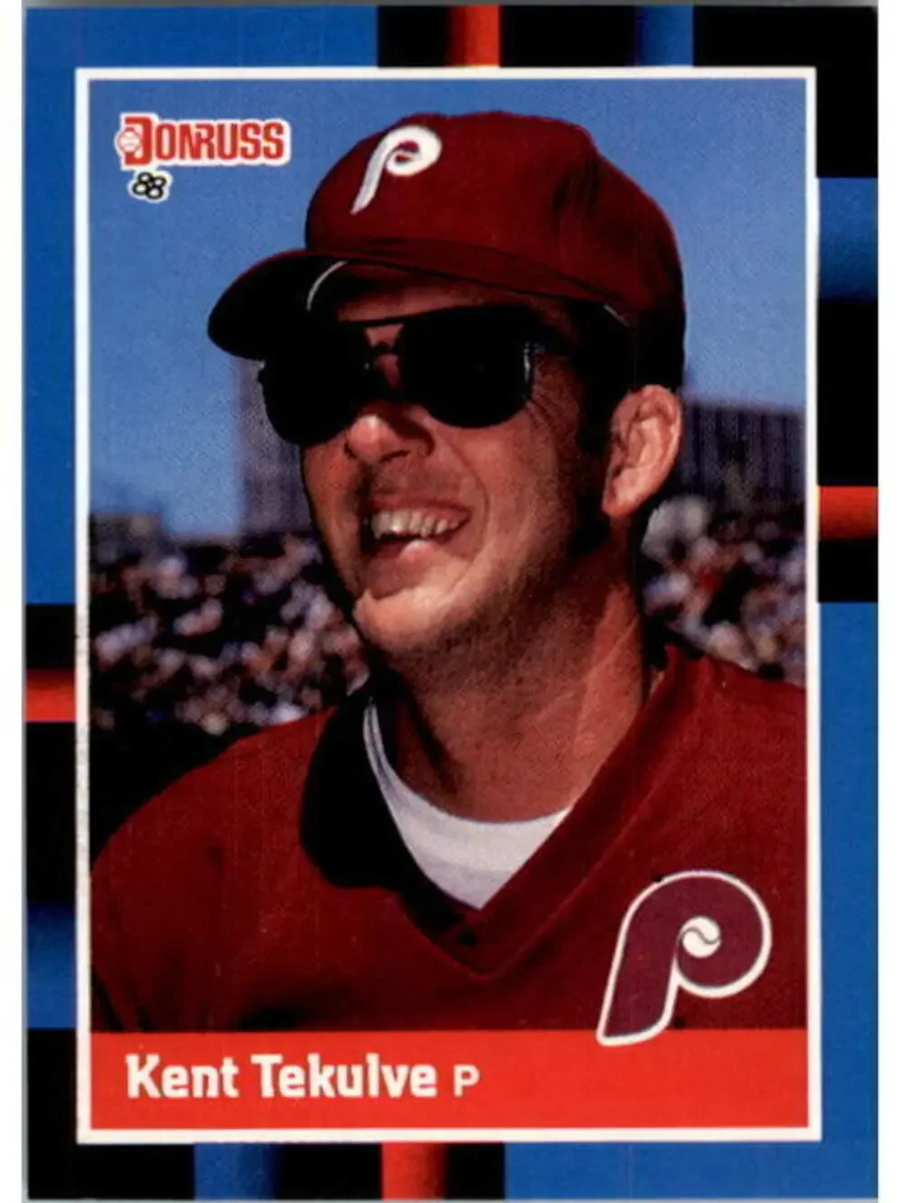 1988 Kent Tekulve Donruss Baseball Card #535